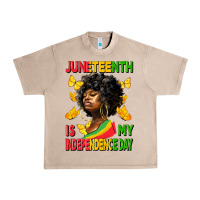 French Oak juneteenth is my independence day Urban Heavy Tee - HRA Design Shop