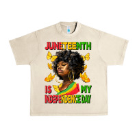 Sandshell juneteenth is my independence day Urban Heavy Tee - HRA Design Shop