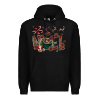 Black Noel Premium Hoodie - SublimationCraftShop