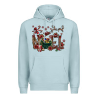 Blue Mist Noel Premium Hoodie - SublimationCraftShop
