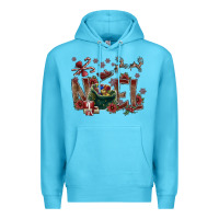 Ocean Blue Noel Premium Hoodie - SublimationCraftShop