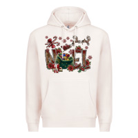 Pale Pink Noel Premium Hoodie - SublimationCraftShop