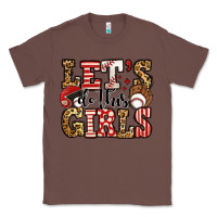 Chestnut let's do this girls baseball Classic Tee - Jasminsmagicworld