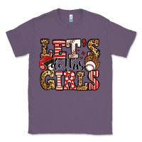 Lavender let's do this girls baseball Classic Tee - Jasminsmagicworld