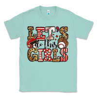 Seafoam let's do this girls baseball Classic Tee - Jasminsmagicworld