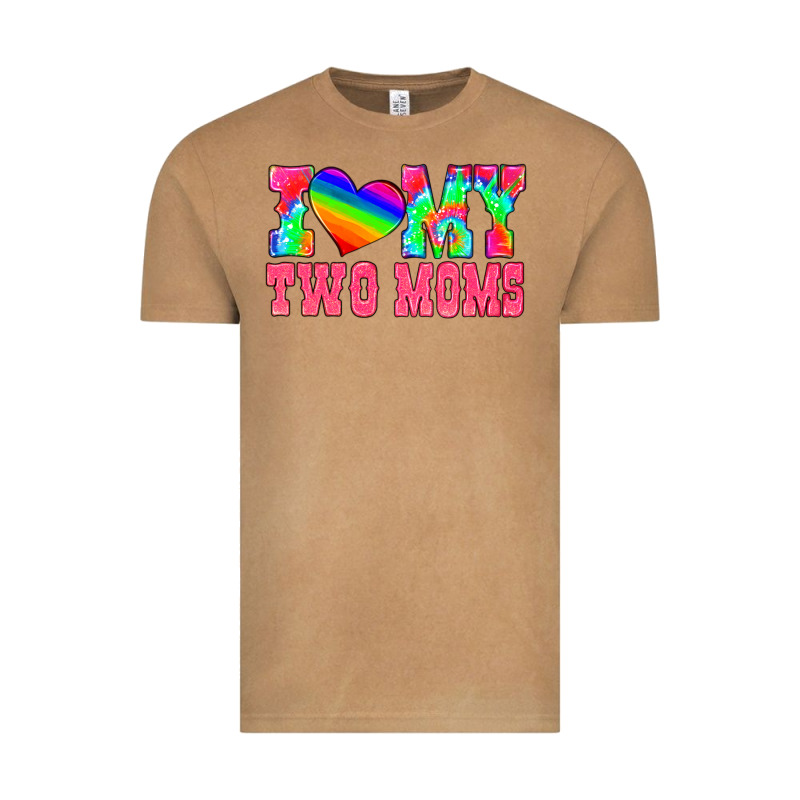 I Love My Two Moms Vintage Tee by HRA Design Shop | Teevron