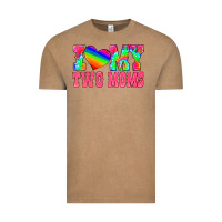 Vintage Coffee i love my two moms Vintage Tee - HRA Design Shop
