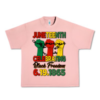 Salmon juneteenth celebrating black freedom Urban Heavy Tee - HRA Design Shop
