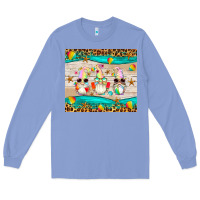 Colony Blue summer gnomes Long Sleeve Tee - Artiststas