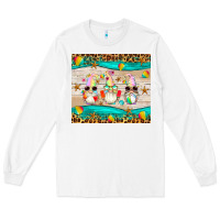 White summer gnomes Long Sleeve Tee - Artiststas