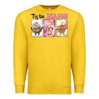 Lemon Christmas tis the season Premium Sweatshirt - MaliasSmallBusiness