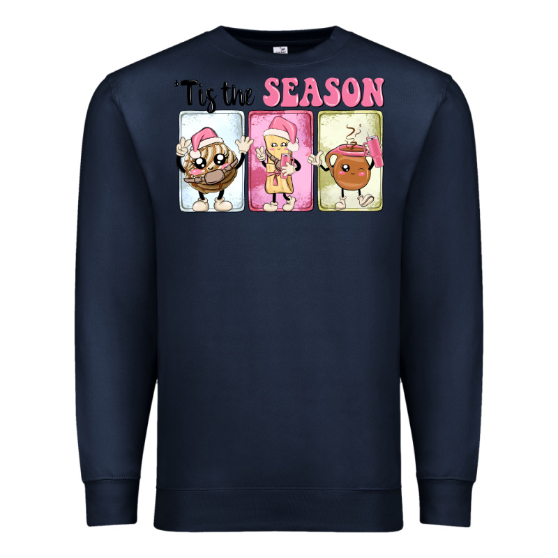Christmas Tis The Season Premium Sweatshirt by MaliasSmallBusiness | Teevron