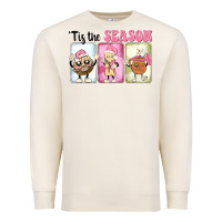 Sandshell Christmas tis the season Premium Sweatshirt - MaliasSmallBusiness