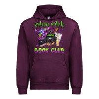 Mauve Wine Salem witch book club Urban Hoodie - NancyCooperArtShop