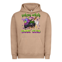 Pigment Burro Salem witch book club Urban Hoodie - NancyCooperArtShop