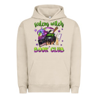 Pigment French Oak Salem witch book club Urban Hoodie - NancyCooperArtShop