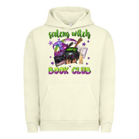 Pigment Pistachio Salem witch book club Urban Hoodie - NancyCooperArtShop