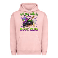 Pigment Salmon Salem witch book club Urban Hoodie - NancyCooperArtShop