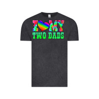 Vintage Black i love my two dads Vintage Tee - HRA Design Shop