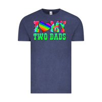 Vintage Denim i love my two dads Vintage Tee - HRA Design Shop