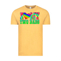 Vintage Mustard i love my two dads Vintage Tee - HRA Design Shop