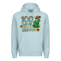 Blue Mist 100 days sharfer Premium Hoodie - SublimationCraftShop