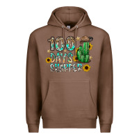 Chestnut 100 days sharfer Premium Hoodie - SublimationCraftShop