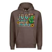 Coffee 100 days sharfer Premium Hoodie - SublimationCraftShop