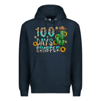Navy 100 days sharfer Premium Hoodie - SublimationCraftShop