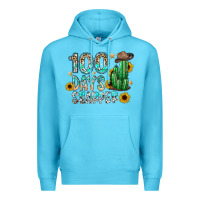 Ocean Blue 100 days sharfer Premium Hoodie - SublimationCraftShop