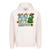 Pale Pink 100 days sharfer Premium Hoodie - SublimationCraftShop