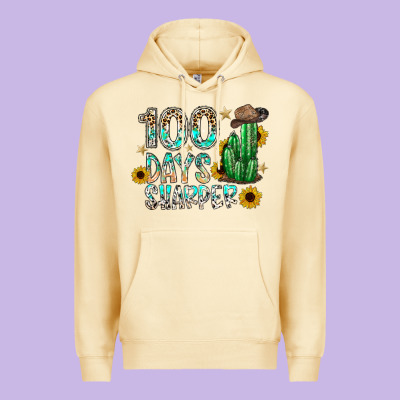 100 Days Sharfer Premium Hoodie Designed By Sublimationcraftshop
