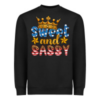 Black usa sweet and sassy Heavyweight Sweatshirt - HRA Design Shop