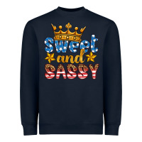 Navy usa sweet and sassy Heavyweight Sweatshirt - HRA Design Shop