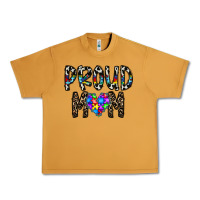 Peanut Butter proud mom Urban Heavy Tee - CowhideDigitalArt