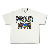 Pistachio proud mom Urban Heavy Tee - CowhideDigitalArt