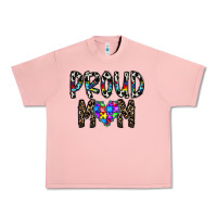 Salmon proud mom Urban Heavy Tee - CowhideDigitalArt