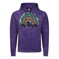 Cloud Purple western mama rainbow Vintage Hoodie - RanaPortraitStore