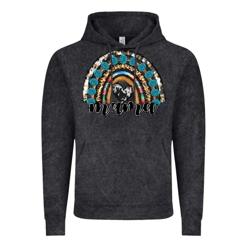 Western Mama Rainbow Vintage Hoodie by RanaPortraitStore | Teevron