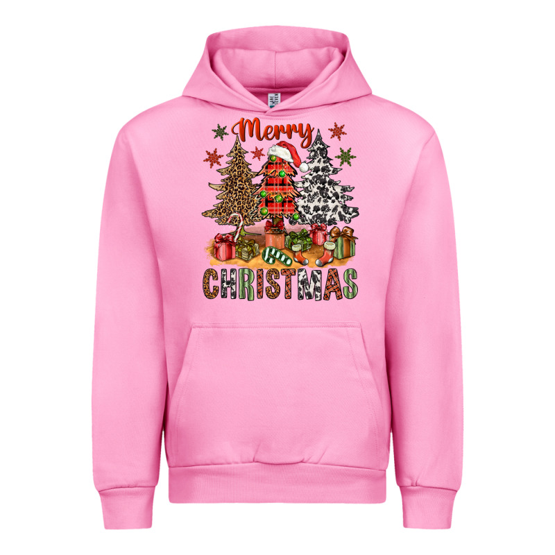 Merry Christmas With Western Trees Urban Hoodie by NancyCooperArtShop | Teevron