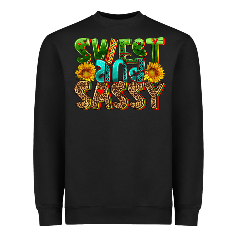 Sweet And Sassy Heavyweight Sweatshirt by HRA Design Shop | Teevron