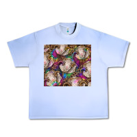 Grape Ice merino ram tie dye tumbler Urban Heavy Tee - BarkalooDesign