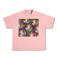 Salmon merino ram tie dye tumbler Urban Heavy Tee - BarkalooDesign