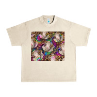 Sandshell merino ram tie dye tumbler Urban Heavy Tee - BarkalooDesign