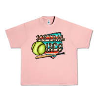 Salmon softball life Urban Heavy Tee - CowhideDigitalArt
