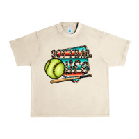 Sandshell softball life Urban Heavy Tee - CowhideDigitalArt