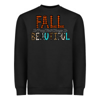Black Fall Is Proof That Change Is Beautiful Heavyweight Sweatshirt - CowhideDigitalArt