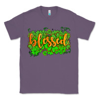 Lavender blessed with  shamrocks Classic Tee - AdoDesignShop