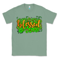 Sage blessed with  shamrocks Classic Tee - AdoDesignShop