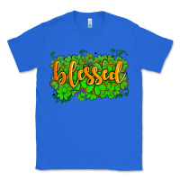 True Royal blessed with  shamrocks Classic Tee - AdoDesignShop